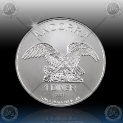 1oz ANDORRA "Eagle" 2011 1oz ANDORRA "Eagle" 2011